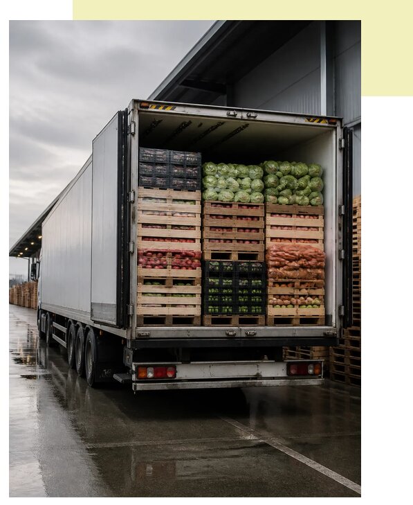 Перевозка плодоовощной продукции в Альметьевск по цене от 5190 р. | Агросервис-Льм