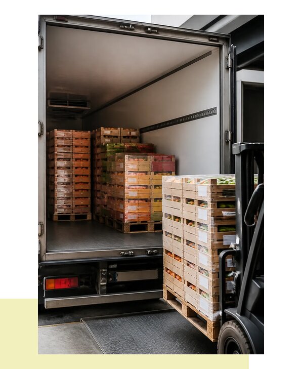 Перевозка сельхозпродукции на паллетах с доставкой в Альметьевск